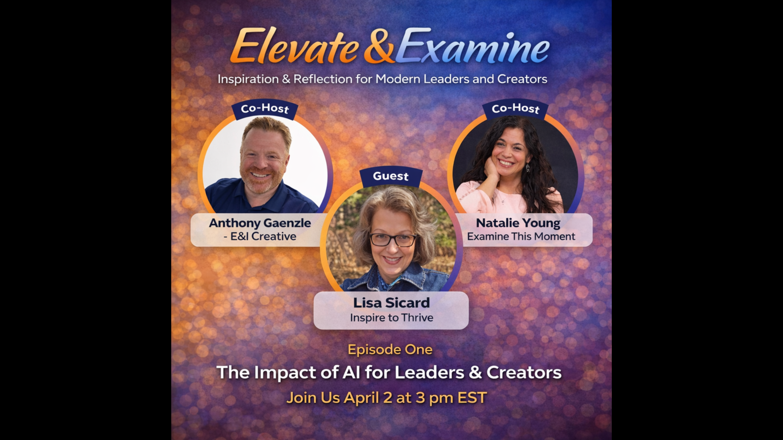 elevate & examine episode one podcast