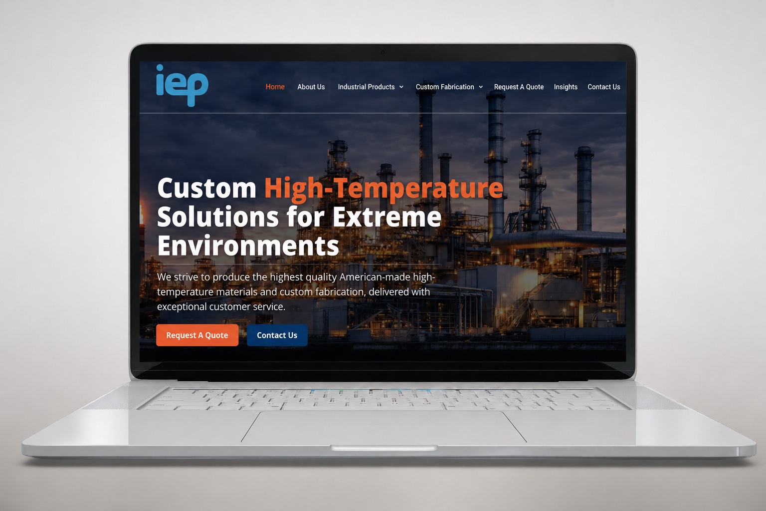 IEP Website Redesign By E&I Creative