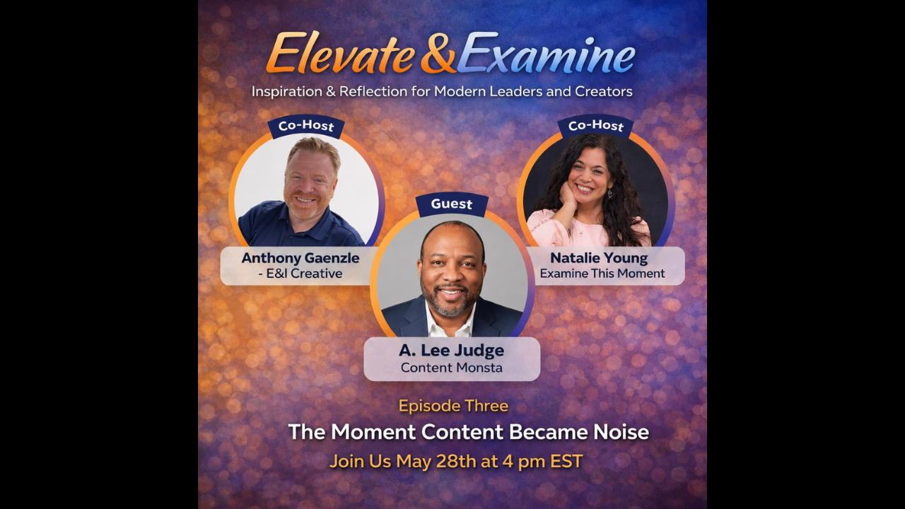 A Lee Judge elevate & examine podcast