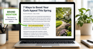 brand mention example